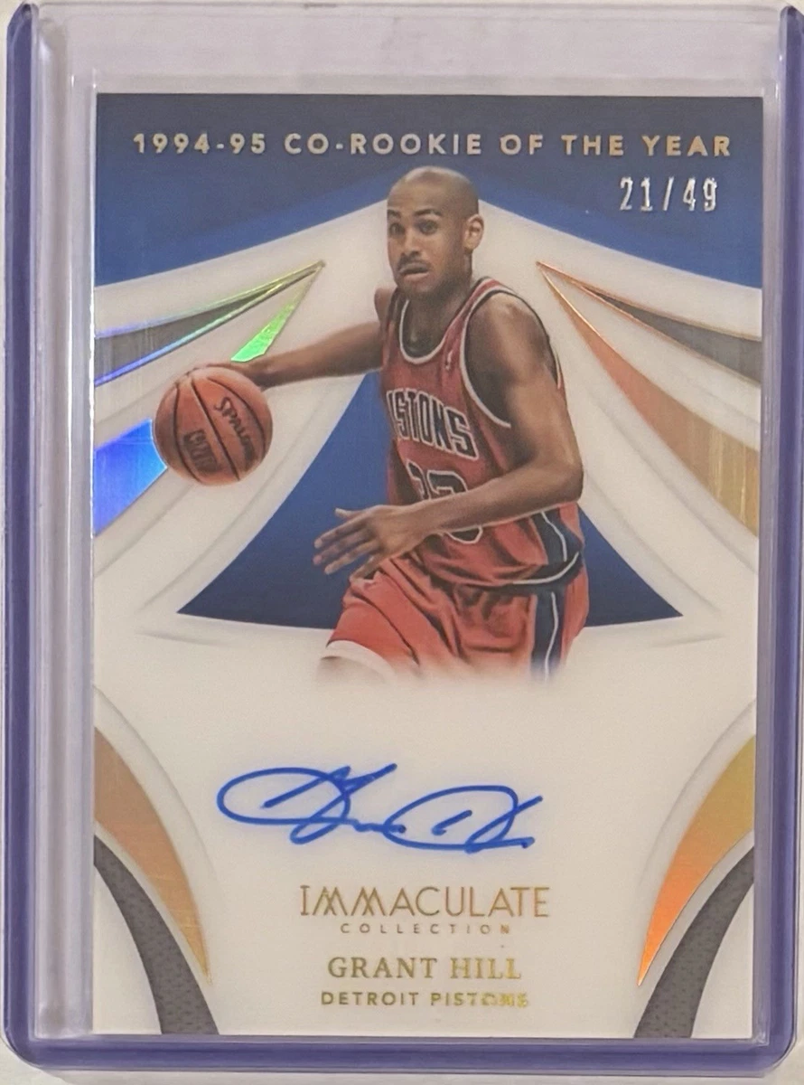Grant Hill Basketball Autographed Sports Trading Cards for sale | eBay