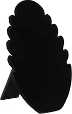 Shappy Black Velvet Necklace Jewelry Display 0.6 x 11 x inches, 