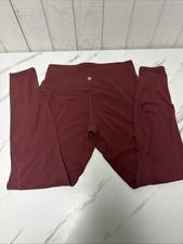 lululemon Align High-Rise Pant with Pockets in Red Merlot Size L