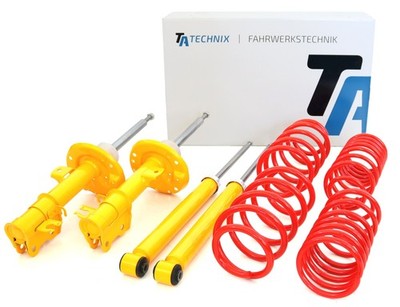 TA Technix Sportfahrwerk 60/40mm für VW Golf 3 + Cabrio Vento Tieferlegung