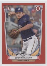2014 Bowman Draft Red 5/5 Dustin DeMuth #DP125 1u0