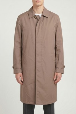 BRUNELLO CUCINELLI MEN'S TAUPE TRENCH COAT-JACKET NWT MSRP $3735