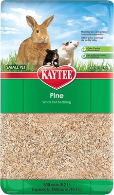 Kaytee 19.7L All-Natural Pine Bedding for Guinea Pigs, Rabbits & Hamsters