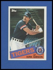1985 Topps #565 Kirk Gibson Baseball Card