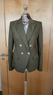 Comma Blazer khaki olive Gr. 36