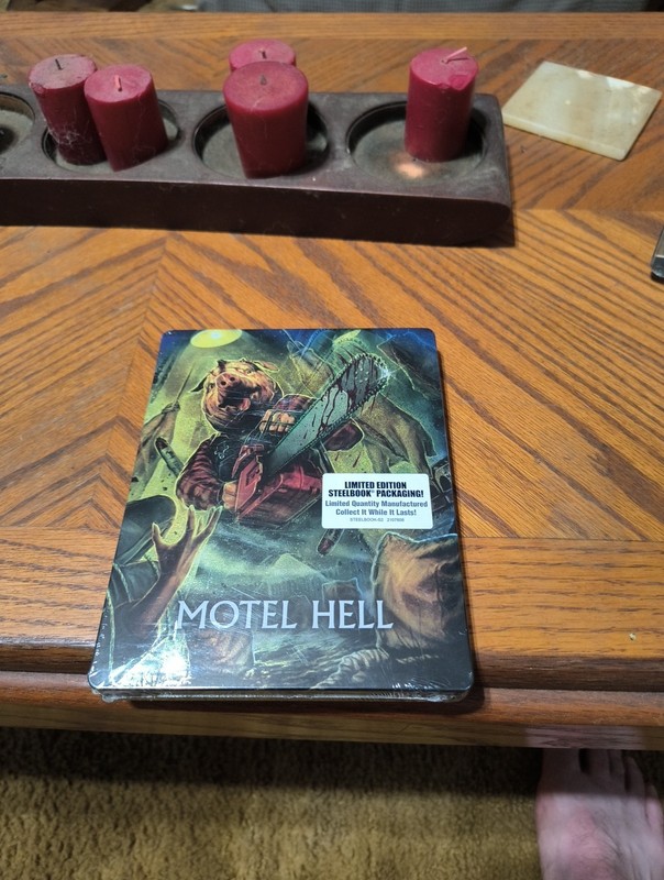 Motel Hell (Blu-ray, 1980) Steelbook