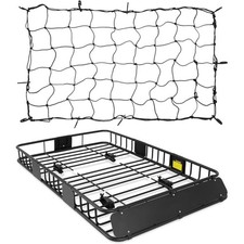 Roof Rack Basket With Netrooftop Steel Roof Rackcargo Carrier With 250 Lbs Roof Rack Basket With Netrooftop Steel Roof Rackcargo Carrier With 250 Lbs