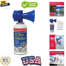 Air Horn   Large Size 3.5 oz, 118 dB   Loud 1 Mile Range, Meets EPA  USCG St...
