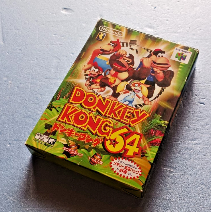 Nintendo 64 Donkey Kong 64 N64 Japan Complete CIB Tested Working w/ Cards
