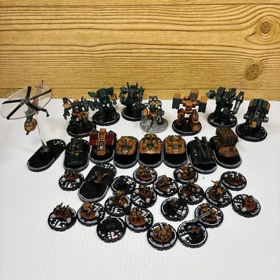 35x MechWarrior Dark Age Clix Lot Bannson's Raiders W/ 2x Rare Star Mech