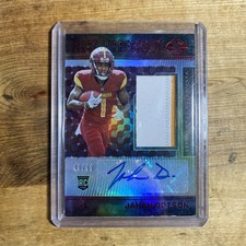 2022 Panini Illusions First Impressions Autographed Memorabilia Jahan Dotson /99