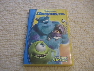 Disney Pixar Monsters, Inc. CD Read-Along (2001) (Disc & Tape)