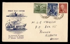 DR WHO 1947 AUSTRALIA FDC NEWCASTLE ANIV COMBO M81893