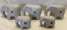 5x Leonardo Dekoelefant / Elefant / Elefanten aus Keramik