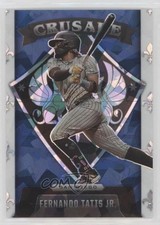 2022 Panini Chronicles Crusade Blue Ice Prizm 4/25 Fernando Tatis Jr #22 o7m