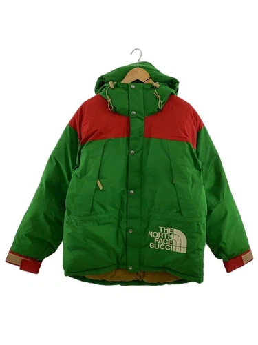 Piumino Gucci XLX45 M poliestere verde 663758