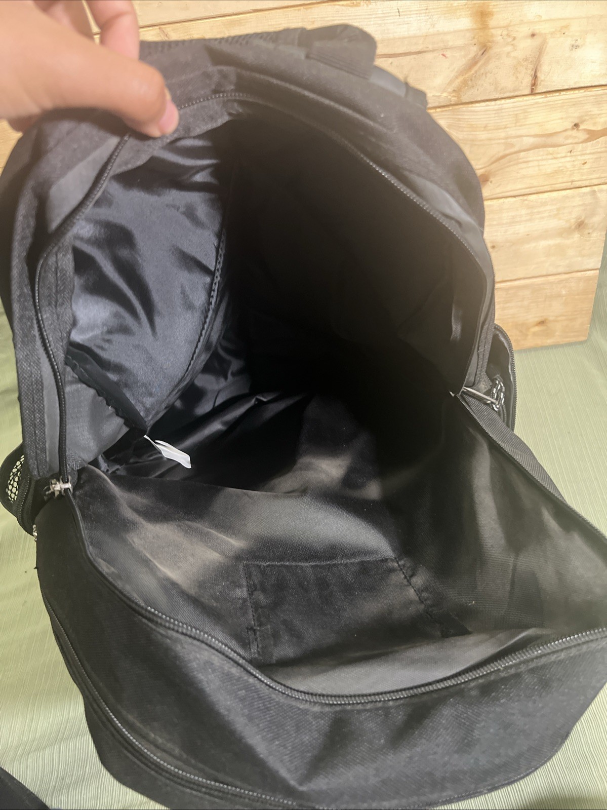 Eastsport Backpack Black Polyester Daypack Style … - image 6