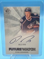 2011-12 SP Authentic Auto Future Watch /999 Ryan Johansen #245 Auto
