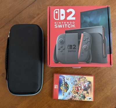 Nintendo Switch 2 with Mario Kart World & Travel Case