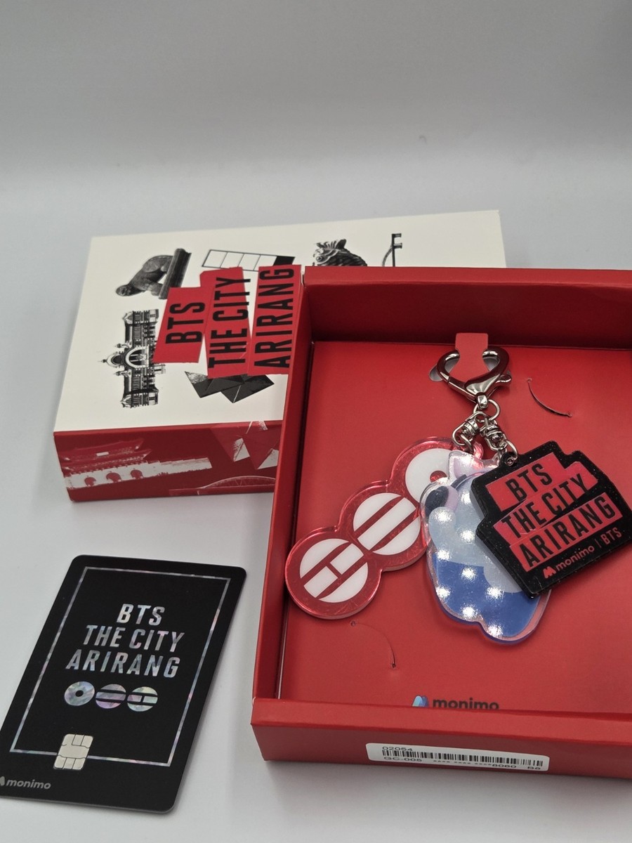 BTS THE CITY ARIRANG SEOUL グッズセット BTS THE CITY ARIRANG SEOUL Limited Edition Keychain Gift Card Set