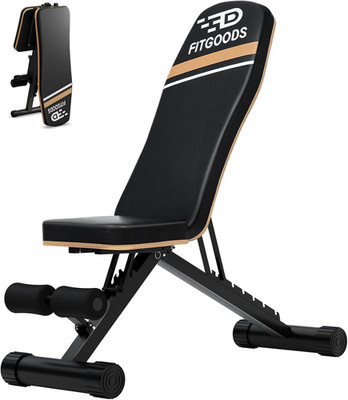 Assemble-Free Foldable Weight Bench Press for Home Gym, 660 LBS Capacity Incline