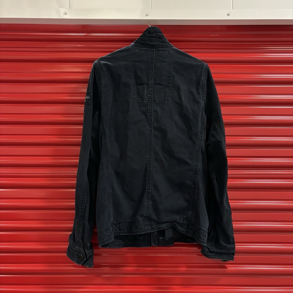 VTG Abercrombie & Fitch Blue Military Navy Field M65 Jacket