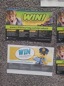 Lego City 60106, 60053, 4437, 60042, 60157 Manual Only Lot