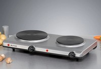 Rommelsbacher Doppelkochplatte Dk 29 Edelstahl 2500W 2 Kochfelder Regelbar