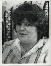 1989 Press Photo Cancer patient, Marilyn Klapka - mja68315