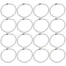  100 Pcs Replacement Chain for Necklace Bulk Jewellery Chains Making