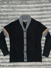 Banana Republic Men's Cardigan Sweater Size Large, Merino Wool/Nylon, Button-Up