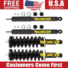 Front Complete Strut & Rear Shocks 4PCS Set Monroe For 1996-2002 Toyota 4Runner