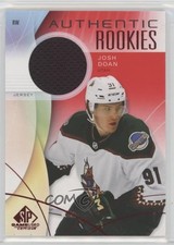 2024-25 Upper Deck SP Game Used Authentic Rookies Red Jersey Josh Doan #209 03uh