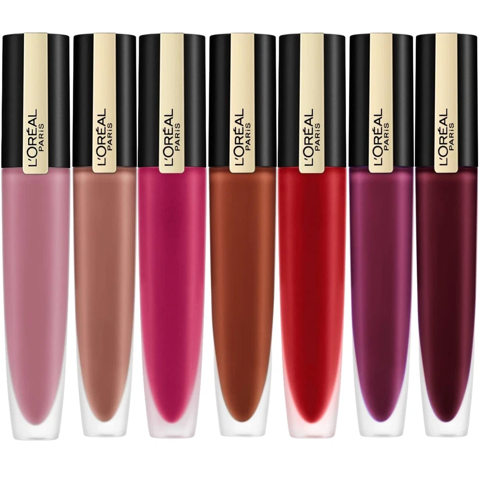 L'Oreal Paris Rouge Signature Matte/Metallic Liquid Lipstick - CHOOSE YOUR SHADE - Image 1 of 1