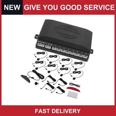 Reverse Backup Radar System Reverse Parking Sensor 8pcParking Sensor New