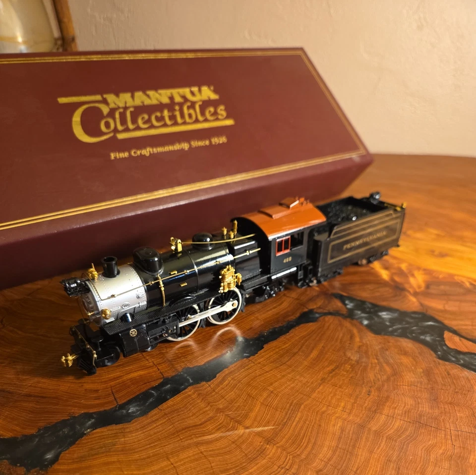 Mantua HO Scale 4-4-2 Steam Locomotive #460 “Lindbergh Special” – Pennsylvania - Image 2 of 4