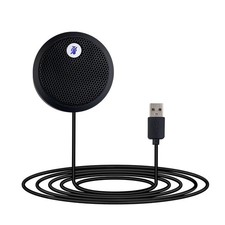 USB Computer Microphone, Conference USB Microphone, Mute Button with LED Indi...
