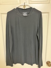 Cherokee Workwear Professionals Men  s Under Scrub Long Sleeve Shirt Gray Size L