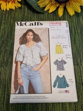 McCall Pattern B6377 E50 14 16 18 20 22 Misses' Tunic