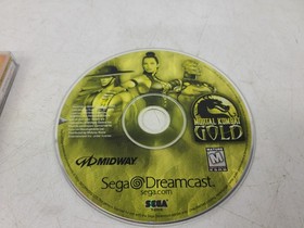 Mortal Kombat Gold Edition SEGA Dreamcast CIB (TESTED)
