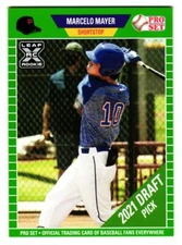 2021 Marcelo Mayer Leaf Pro Set Rookie Green - Boston Red Sox