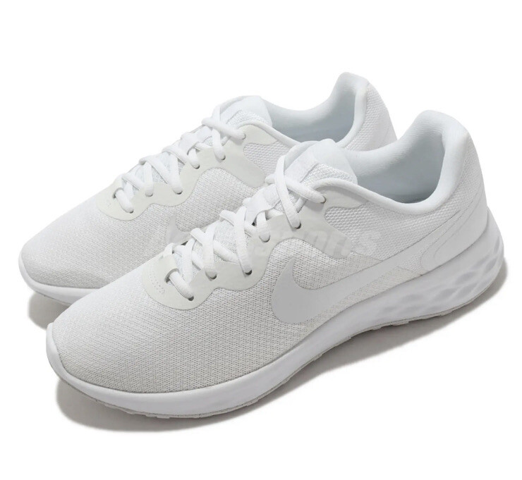 Nike Revolution NN Triple White Men Running Sports Shoes Sneakers  DC3728-102