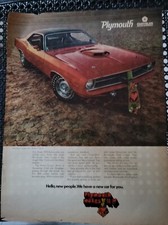 1970 Chrysler Plymouth Red Road Runner Car Beep Beep Vintage Ad 1970 Chrysler Plymouth Red Road Runner Car Beep Beep Vintage Ad