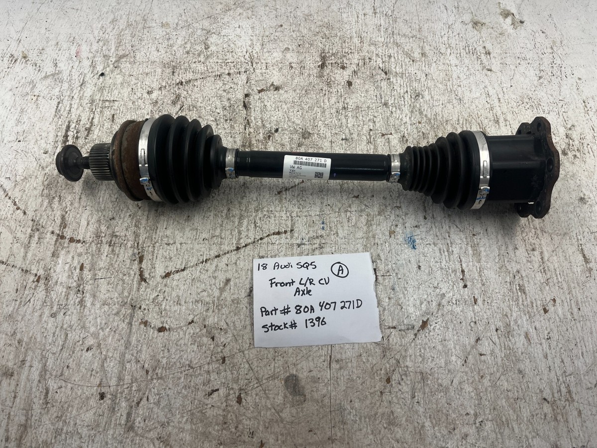2018 AUDI SQ5 Q5 80A OEM FRONT CV SHAFT AXLE CV JOINT 80A407271D