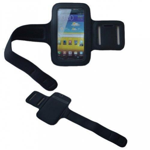 WORKOUT SPORTS GYM ARM-BAND RUNNING JOGGING CASE COVER ARM STRAP for CELL PHONES - Picture 3 of 5