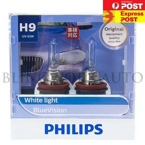 Bombilla luz de haz alto halógena blanca Philips H9 Blue 4000K Holden VE en muy buen estado 8711500824790 |