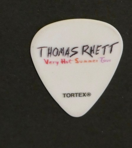 Thomas Rhett 2019 Very Hot Summer Tour Authentic Guitar Pick RARE - Picture 1 of 7