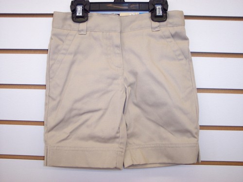 Girls Dockers Khaki Uniform Shorts Size 4 - 6X