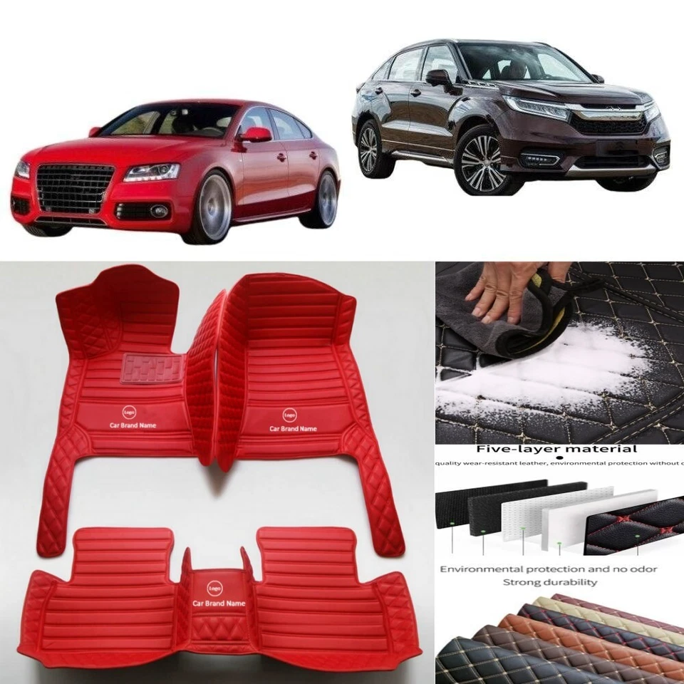 For Mitsubishi Mirage 2014-2024 Custom Floorliner Waterproof Carpets Car Mats - Imagem 3 de 4