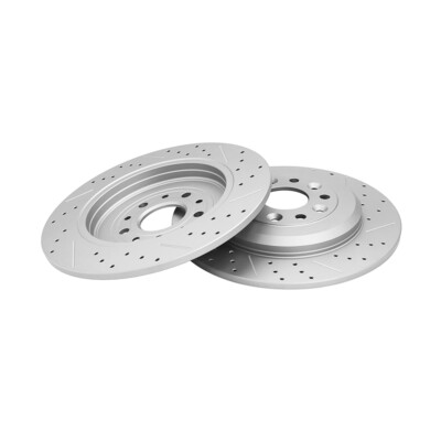 Juego De 2 Discos De Freno Delanteros Para Ford Taurus, Lincoln Continental, Mercury Cougar, Sable - Detroit Axle